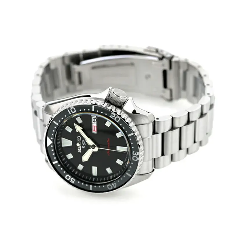 Seiko 5 Sports SKX Black Dial Automatic Men’s Watch- SRPL85